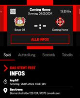2x Leverkusen Coming Home Tickets Nordrhein-Westfalen - Minden Vorschau
