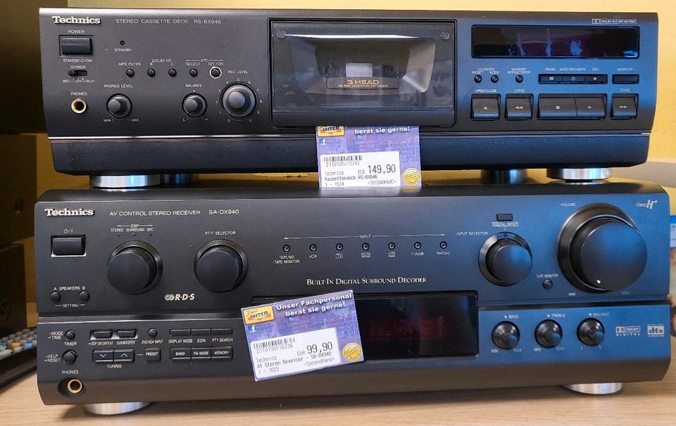 Hi Fi Audio Anlage Technics verschiedene Geräte in Erfurt