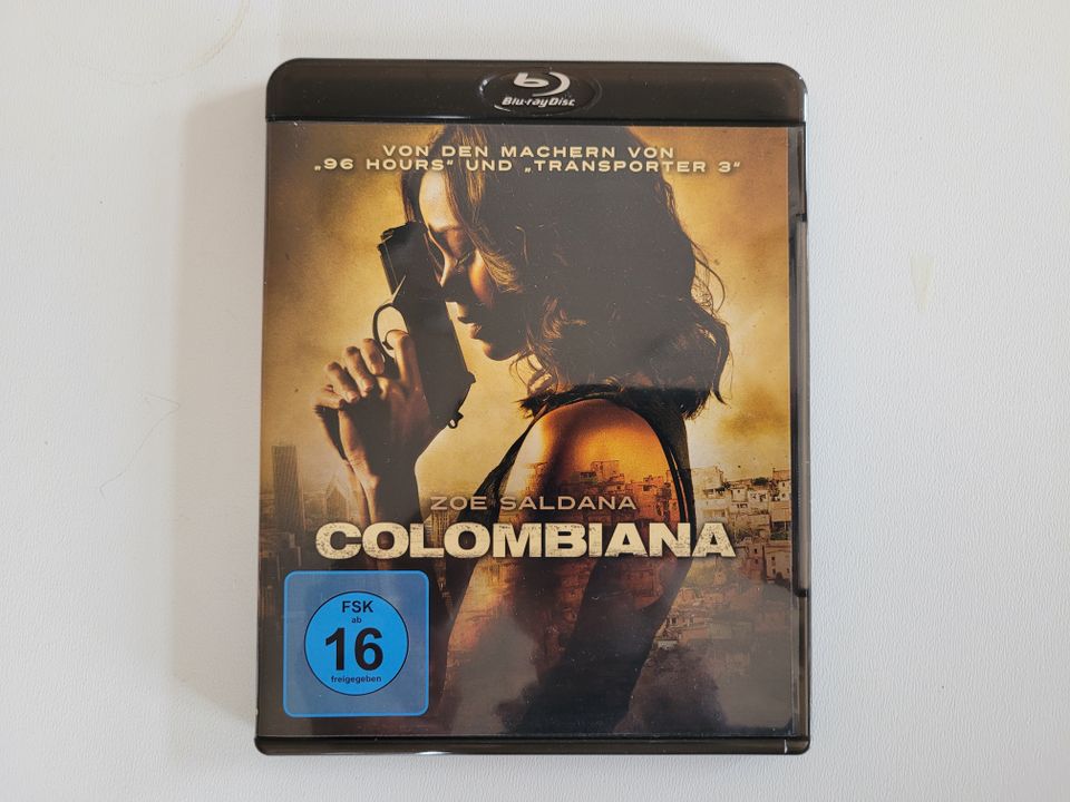 Colombiana BluRay mit Zoe Saldana in Hilzingen