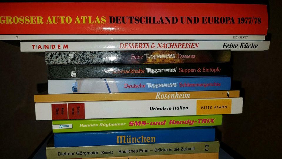 Verschiedene Bücher/Themen und Bildbände in München