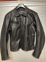 Lederjacke schwarz Biker-Style Bayern - Aschaffenburg Vorschau