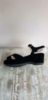 Tolle Sandaletten, Sandalen, schwarz, Leder, Tamaris Bayern - Kollnburg Vorschau