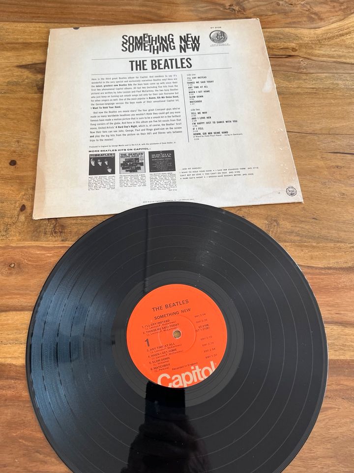 Beatles Schallplatten 4 Alben, gegen Gebot in Görgeshausen