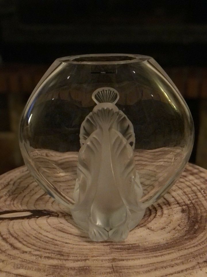 Lalique seltene alte Blumenvase in Duisburg