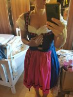 Steindl Dirndl, Oktoberfest, Tracht, blau, 36 Bayern - Fürstenzell Vorschau