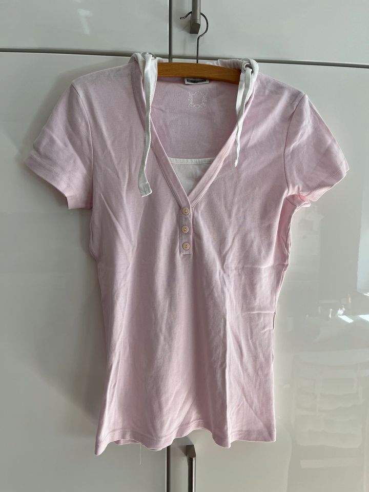 Street One Gr 38 40 T-Shirt Shirt mit Kapuze rosa in Hannover