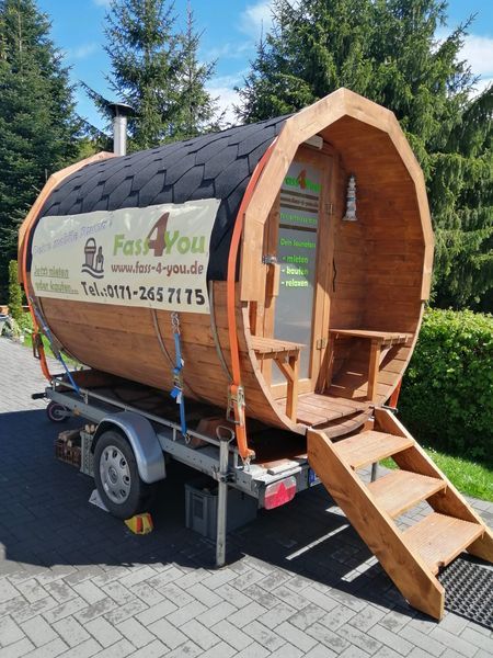 Mobile Sauna / Fasssauna / SAUNAFASS S1 Mieten in Kürten