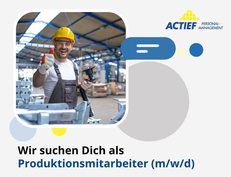 Produktionsmitarbeiter (m/w/d) in Müllheim