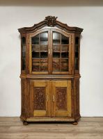 Bergischer Vitrinenschrank Eiche / Antik Schrank Vitrine Barock Hessen - Ehringshausen Vorschau