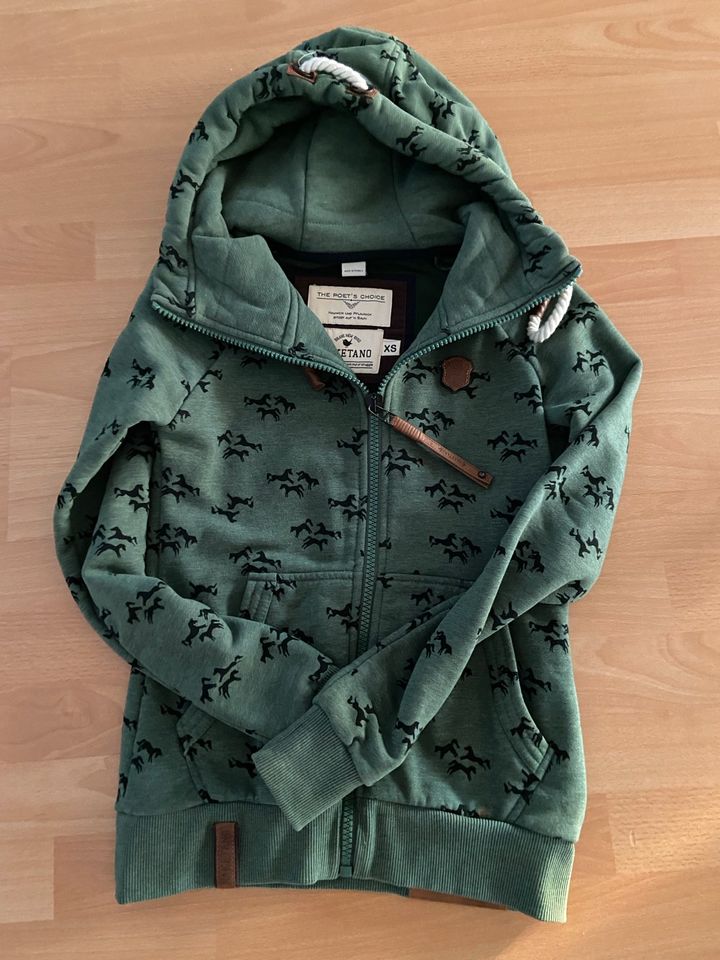 Hoodie Jacke Naketano Grün Größe XS in Kupferzell