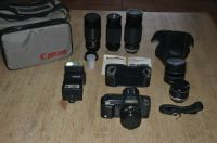 Canon T70 Kamera Set 80er, Canon FD 50 1:1.8 Nordrhein-Westfalen - Hellenthal Vorschau