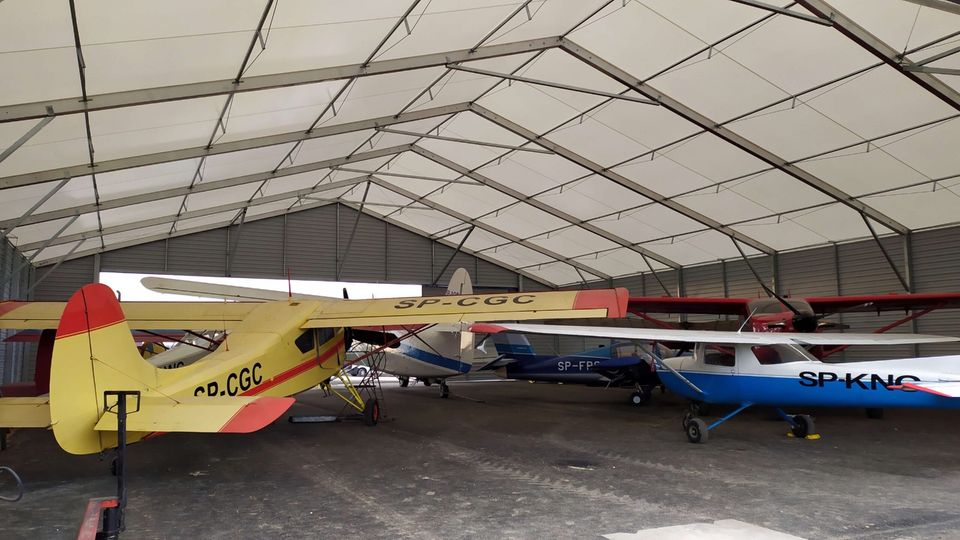 20x20x4 Hangarhalle Segelflieger Luftsport Zelt Flugplatz Überdachung Eisbahn in Frankfurt am Main