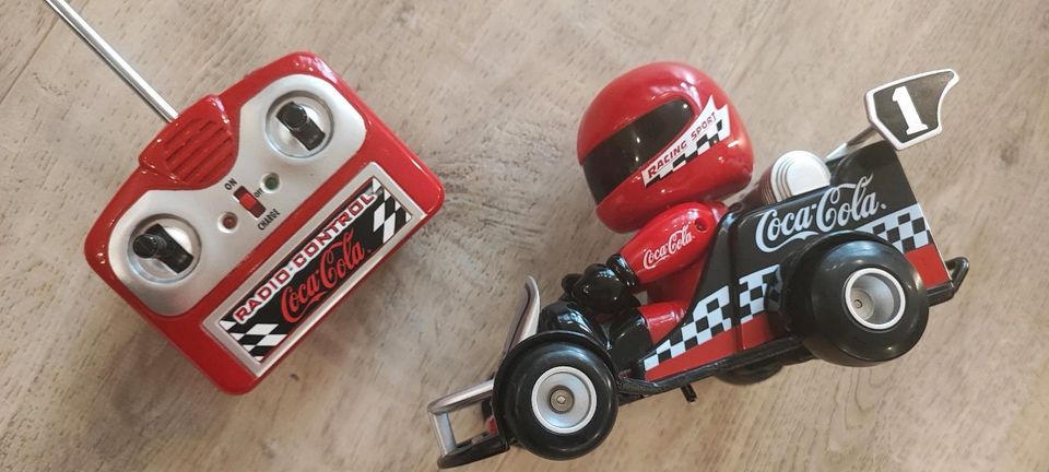 Coca Cola Rennauto Go kart mit Fernsteuerung Sammler Rarität in Werl