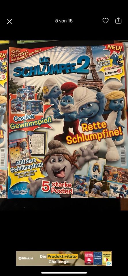 Die Schlümpfe Zeitschriften in Grevesmuehlen