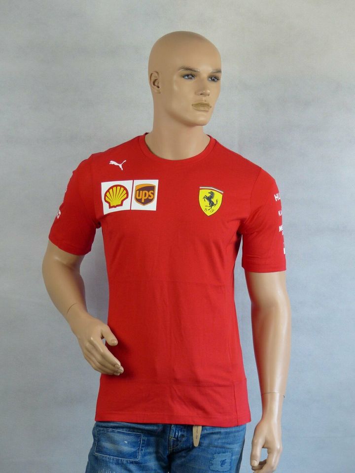 Scuderia Ferrari Herren Leclerc Driver T-shirt Gr XS S M L XL XXL in Wetzlar