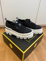 Buffalo Schuhe schwarz weiß Absatz 38 vegan neu Blogger Bayern - Kahl am Main Vorschau