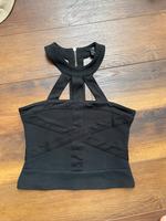 H&m top Oberteil schwarz Party schulterfrei xs 34 Bayern - Bad Endorf Vorschau