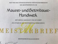 Maurermeister bietet Zusammenarbeit an! Bayern - Zusmarshausen Vorschau