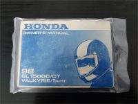 Honda F6c Valkyrie GL1500CT Bj. 1998 - Nutzerhandbuch - Englisch Hessen - Babenhausen Vorschau