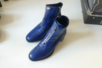 Stiefeletten Gr. 40 VIOLA FONTI Milano Blau Leder Italien Brandenburg - Zossen-Zesch am See Vorschau