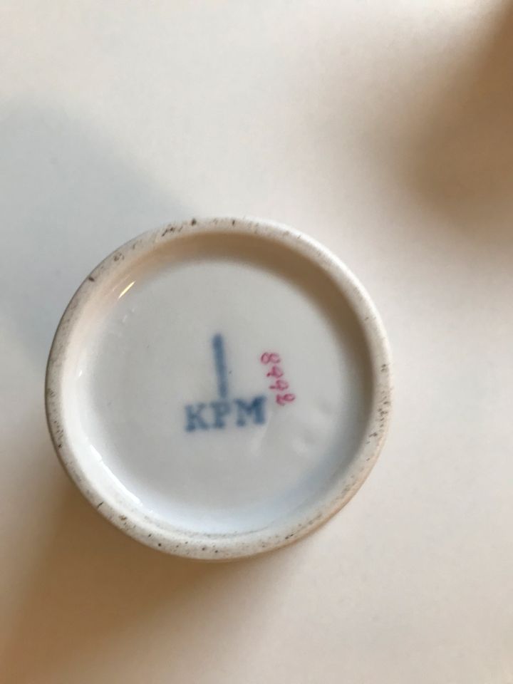 KPM Porzellan Kaffeeservice Geschirr 8992 rosa Konvolut in Hamburg