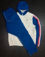 Lacoste Sport Trainingsanzug Blau Weiß L | Komplettset Jacke Hose Baden-Württemberg - Oberkirch Vorschau