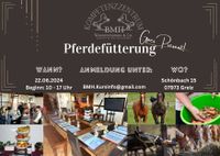 Workshop, Pferdefütterung Thüringen - Greiz Vorschau