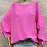 Damen Rüschen Strick Pullover m l xl Fledermaus Ärmel Hessen - Groß-Gerau Vorschau