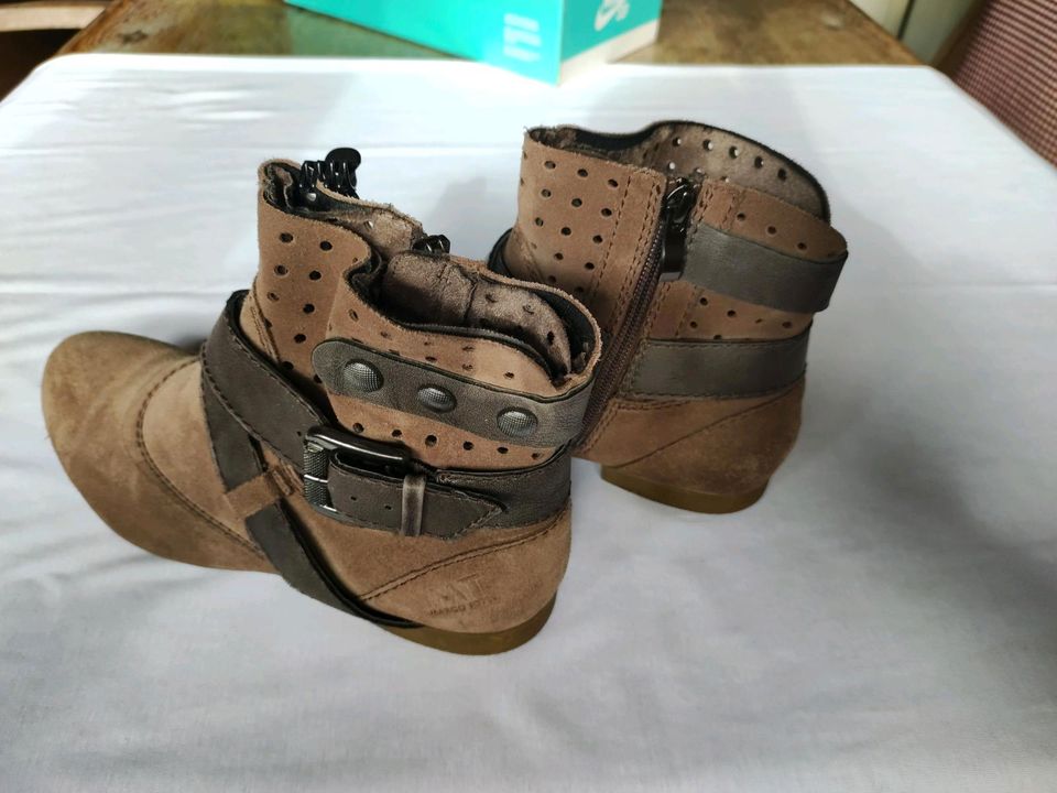 Damen Stiefelette, Leder. Gr.37 in Haigerloch