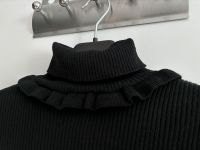 NEU H&M Rollkragen - XS 34 schwarz Pullover Strick Volant Rüschen Hessen - Rödermark Vorschau