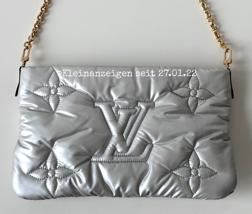 Louis Vuitton Tasche Pochette Silber aus MPA Rechnung NEU in Dörpen