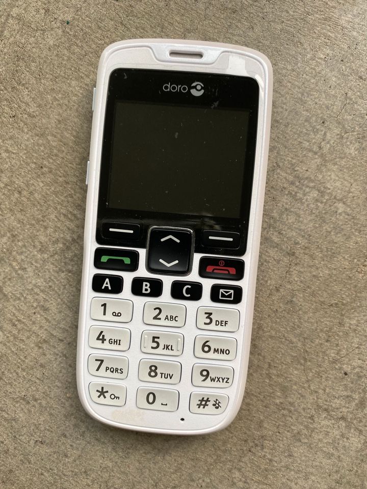 Doro Easy mobile phone 510 für Senioren, Weiss, neu! in Much