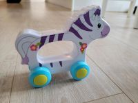 Schiebetier Zebra Baby Rollen Greifling Kunststoff Bayern - Bad Abbach Vorschau