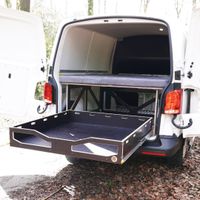 Heckauszug Schlafsystem Bettfunktion VW T5 T6 T6.1 Campingbett Heckbettsystem Nordrhein-Westfalen - Velbert Vorschau