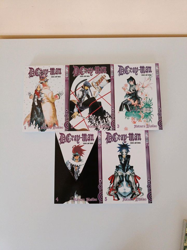 Manga D. Gray-man Band 1 - 3 in Wolfenbüttel