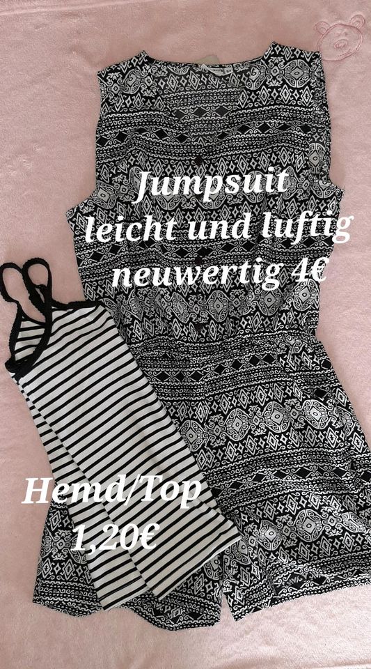 Tops, Kleid, Jumpsuit...158/164+164 in Streufdorf Gem Straufhain