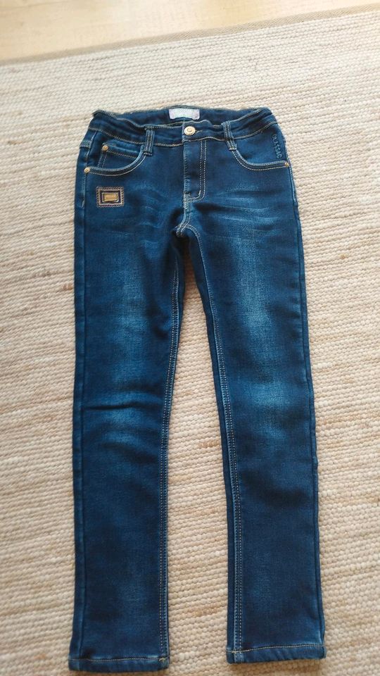 Fleece-Jeans für Mädchen.  Höhe 120-128. in Langendorf