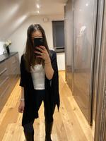 H&M, Strickjacke, schwarz, XS/S Bayern - Essenbach Vorschau