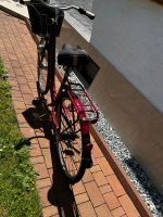 Damenrad Rot mit Einkaufskorb 28“ Baden-Württemberg - Mannheim Vorschau