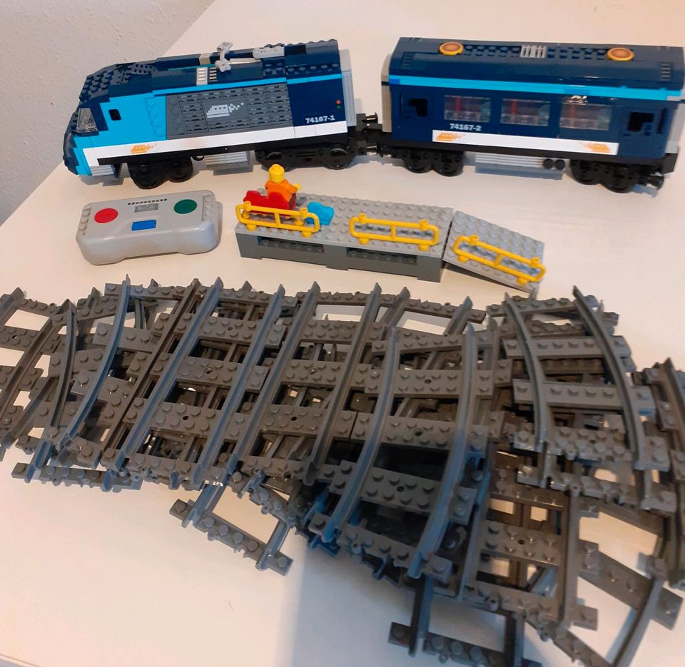 Lego Schienen  , Clippys Eisenbahn mit Fernsteuerung in Niedere Börde