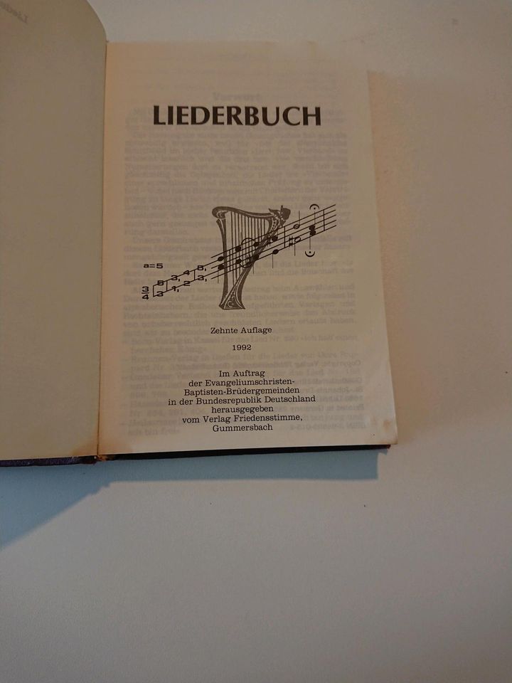 Kirchen Gesangbuch Liederbuch in Gießen