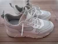 Steve Madden Leder Sneaker 39 weiss Nordrhein-Westfalen - Gütersloh Vorschau