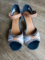 Keilsandalen von Marco Tozzi*Gr.40*blau*Denim-Mix*wneu Niedersachsen - Stade Vorschau
