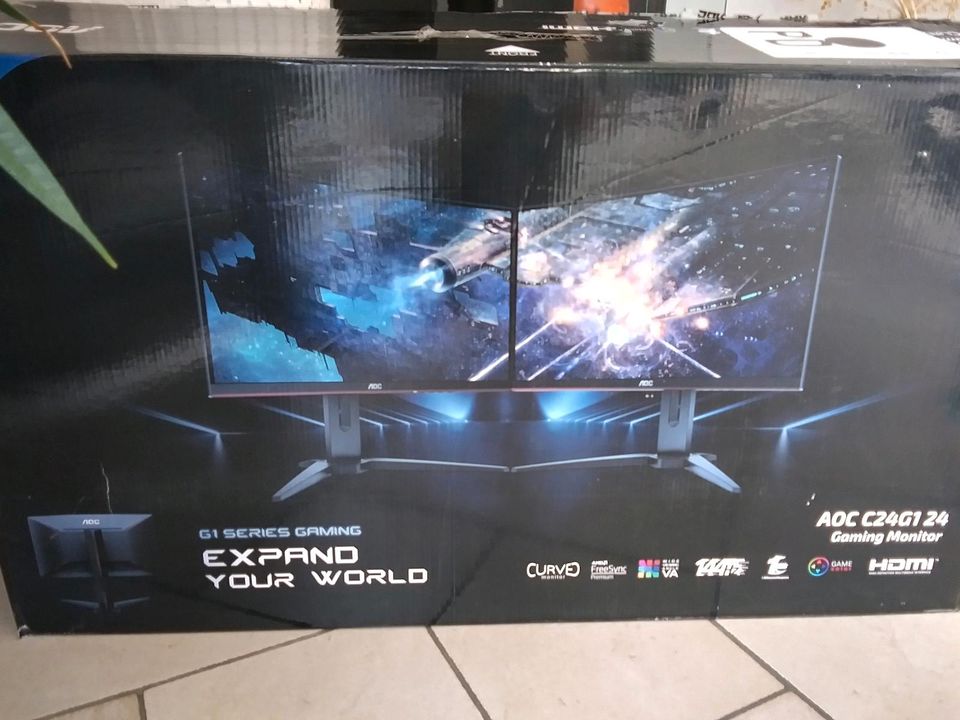 AOC Gaming Monitor curved in Wilnsdorf