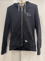 Schwarzer superdry zipper mit kaputze Niedersachsen - Hessisch Oldendorf Vorschau