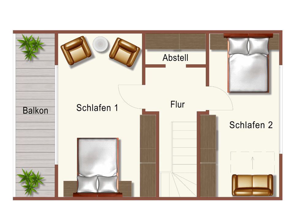 Ferienhaus Harz Blockhaus 6 Personen Hunde erlaubt, Zaun in Bad Sachsa