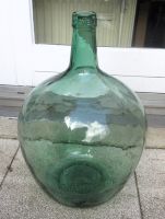 Wein/Essig Flasche Glasballon groß grün Berlin - Kladow Vorschau