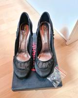 Buffalo Schwarz Satin  Pumps Köln - Longerich Vorschau