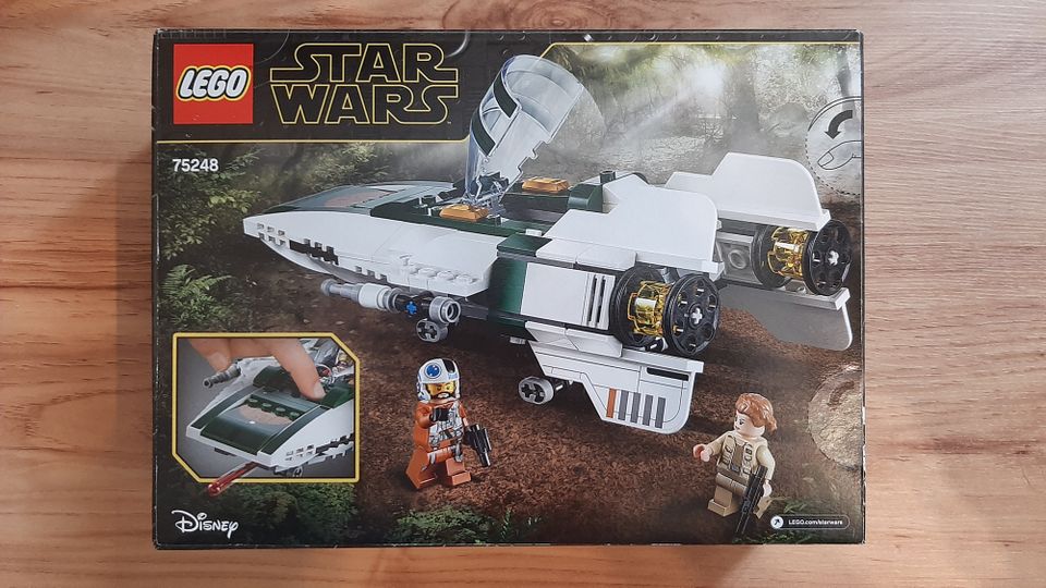 LEGO Star Wars 75248 Widerstands A-Wing Starfighter in Murg