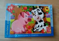 Puzzle - vollständig 99 Teile - Schwein und Kuh Bayern - Diedorf Vorschau